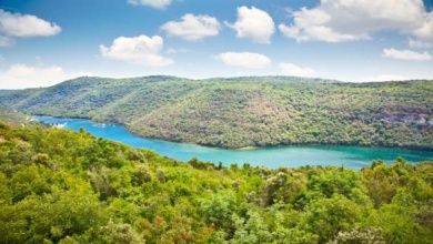 Der Limski Fjord in Istrien