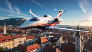 Mit dem Privatjet nach Kroatien
